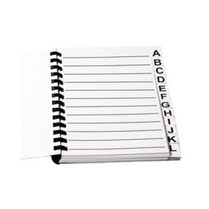 Slechtziend Grootletter Adresboek / Grootletter Telefoonboek A4