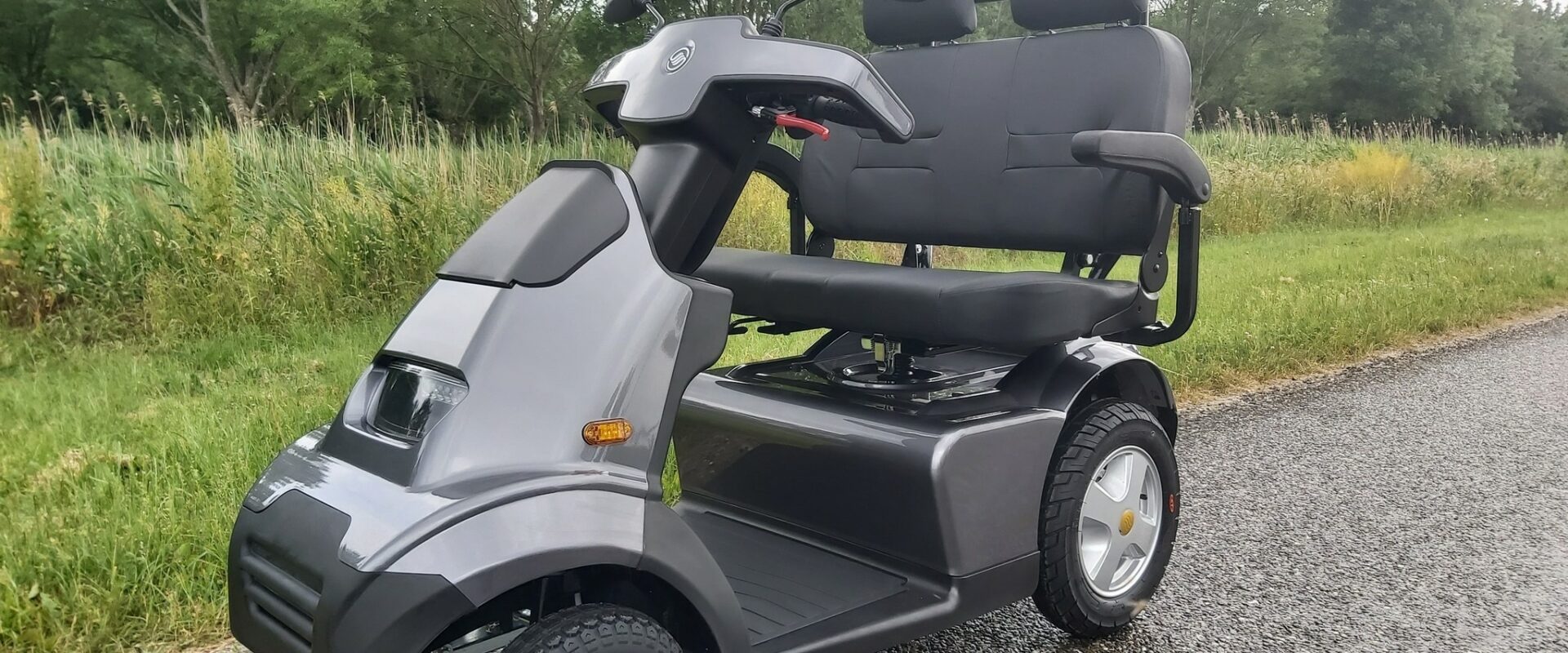 2 persoons scootmobiel met lithium accu