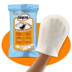 Cleanis Aqua Washand Shampoo - 12 Stuks