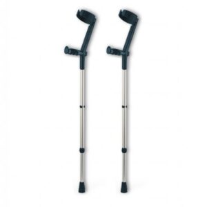 Rebotec Elleboogkruk Safe-In Zilver/Zwart