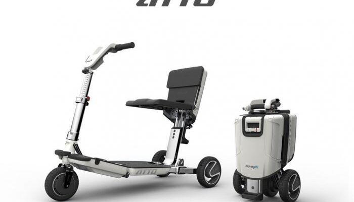 atto opvouwbare lichtgewicht scootmobiel