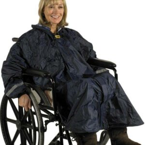 Splash Rolstoel Poncho / Scootmobiel Poncho met Mouwen