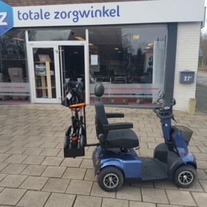 Rollatorhouder Scootmobiel