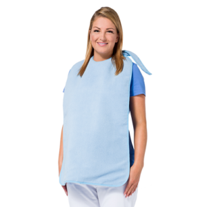 Medlogics Wasbare Slab Voor Volwassenen -  Extra Lang En Zacht - Met Strik sluiting