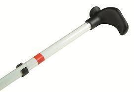 Wandelstok Voor Slechtzienden Met Voorgevormd Handvat