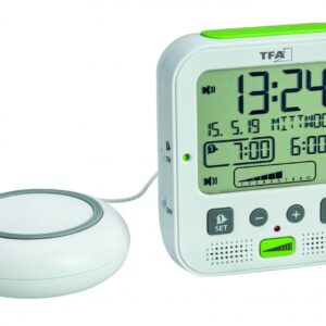 TFA Radiografische Wekker Met Trilalarm Voor Doven En Slechthorenden