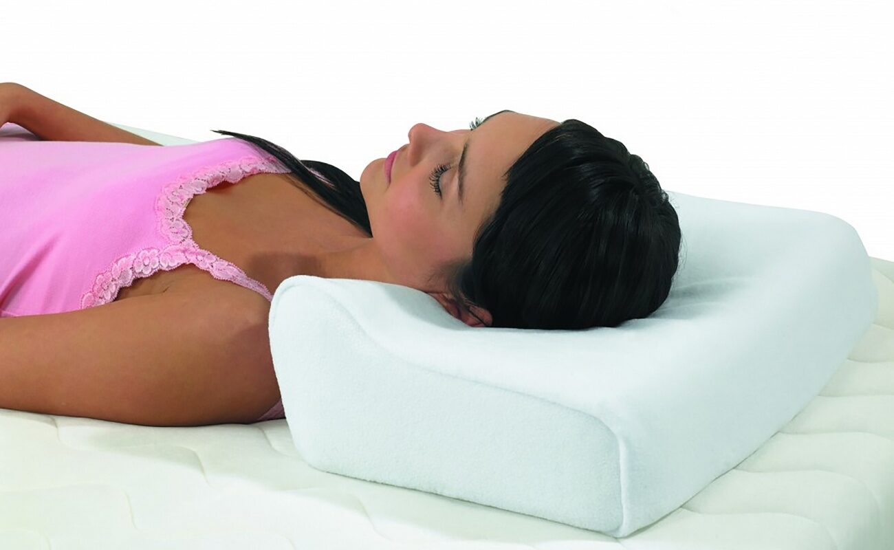 traagschuim hoofdkussen