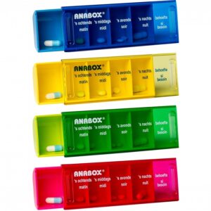 Anabox Medicijndoosje Per Dag