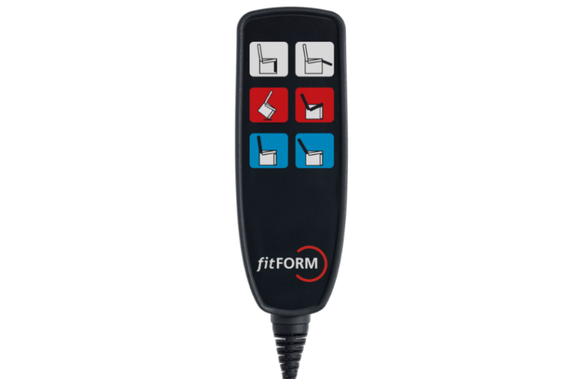 afstandsbediening fitform sta-op stoel