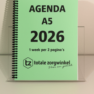 agenda dik gedrukt grote letters en cijfers