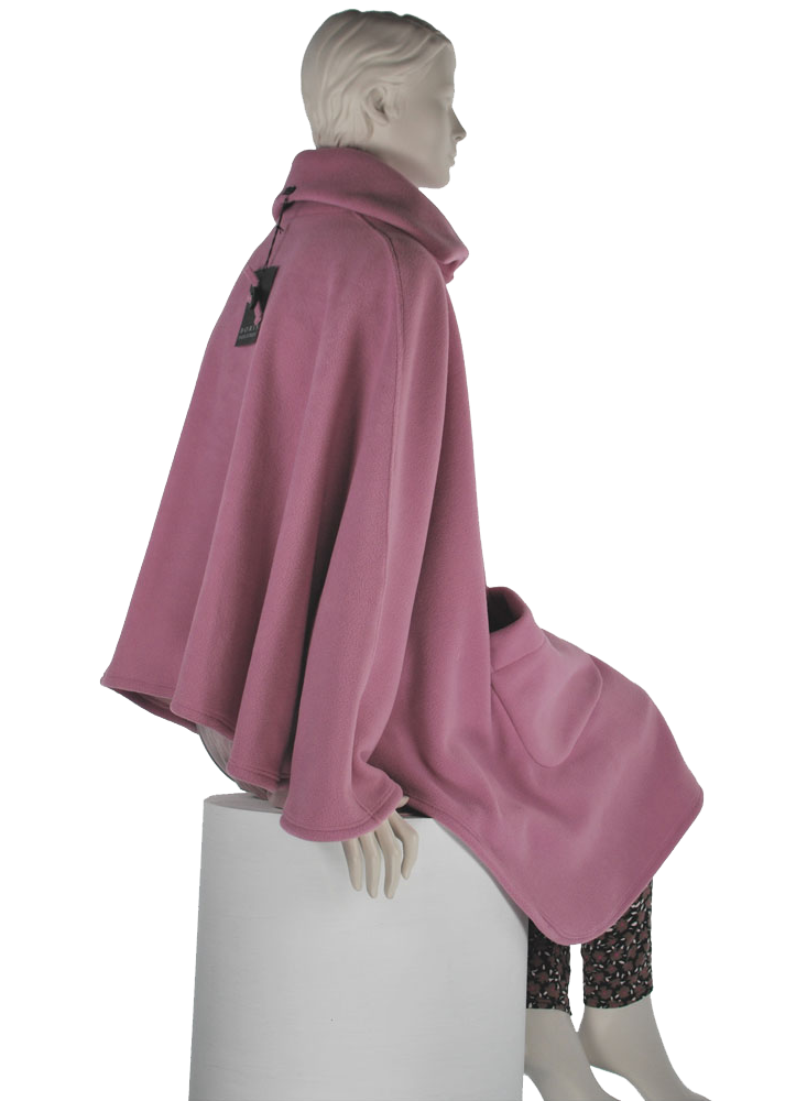 fleece rolstoelponcho