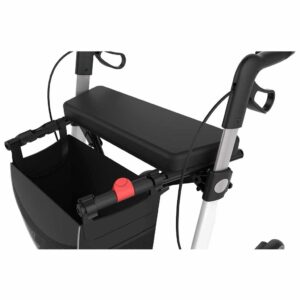 Vaste zitting met kussen Server rollator