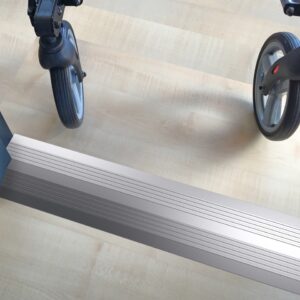 Drempelvervanger 100 cm Aluminium - Inkortbaar