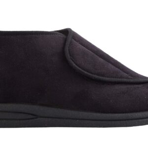 MSF Senioren Pantoffel – Hoog Model Zwart – Antislip Zool