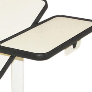 Zij-blad t.b.v. Able2 Bedleestafel Wit