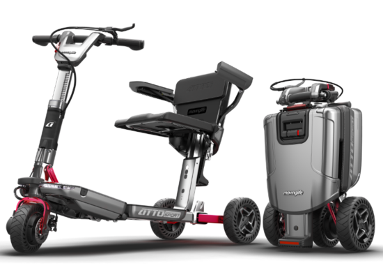 Moving life Atto Sport opvouwbare scootmobiel lichtgewicht