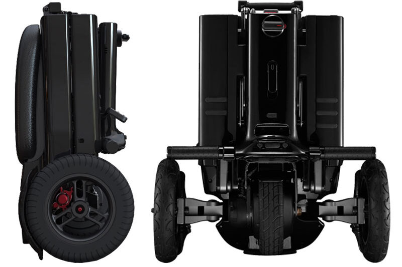 opvouwbare scootmobiel tot een koffertje