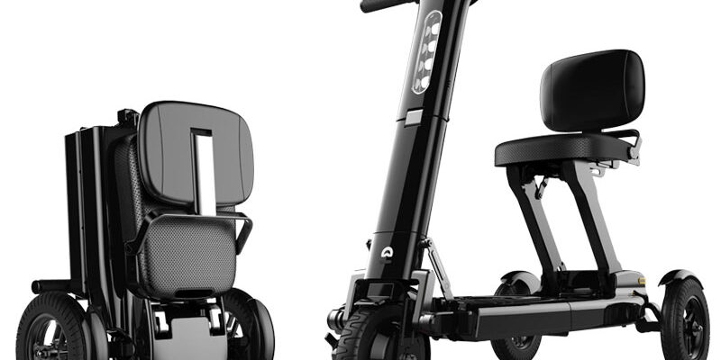 Kleinste opvouwbare scootmobiel