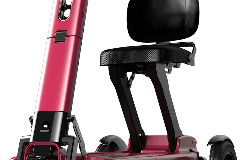 relync scootmobiel opvouwbaar tot een koffer