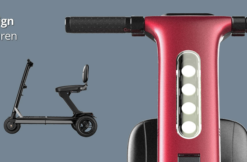 moderne opvouwbare scootmobiel