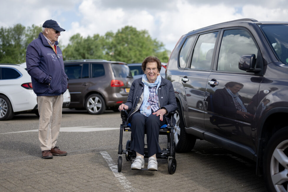 kleine elektrische rolstoel