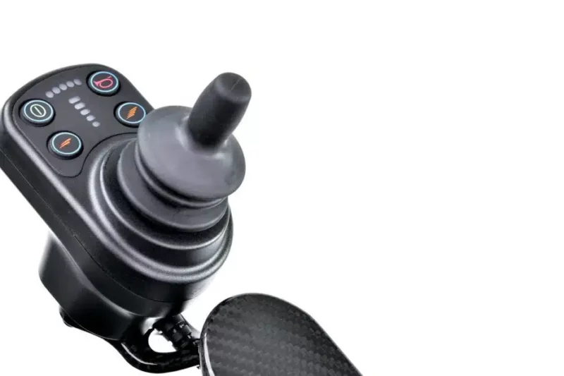 joystick quickie opvouwbare rolstoel