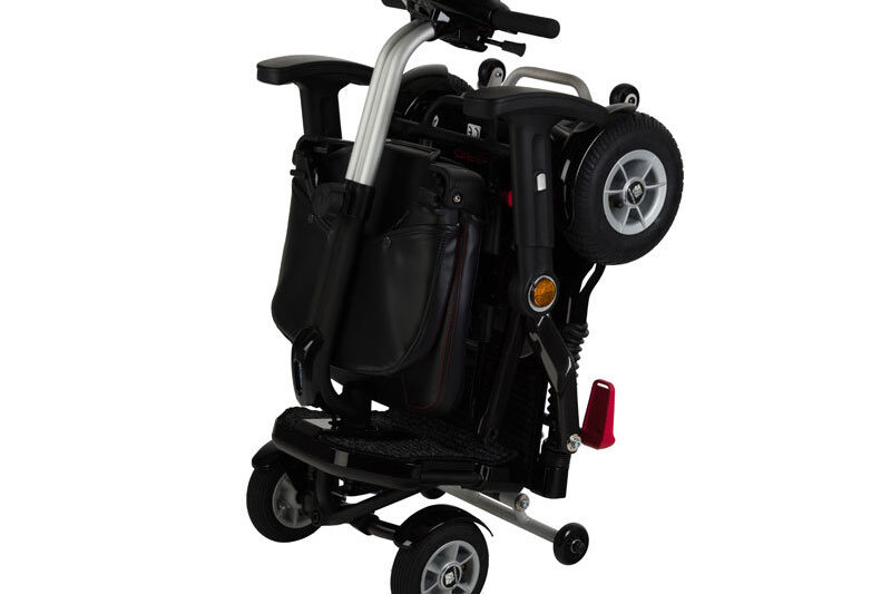 brio opvouwbare scootmobiel, klein en makkelijk opvouwbaar