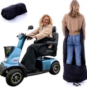 scootmobiel deken met wamre voetzak