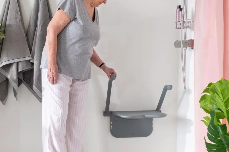 opklapbare douchestoel