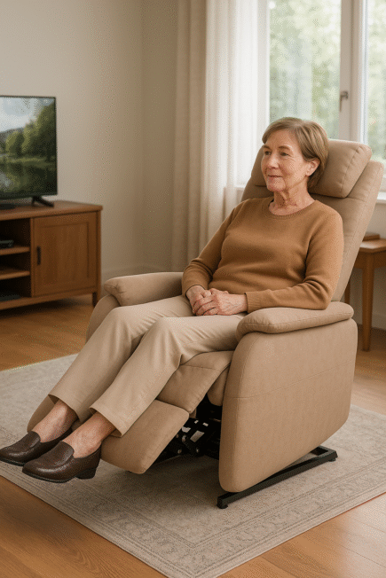 doge relax stoel en sta-op stoel