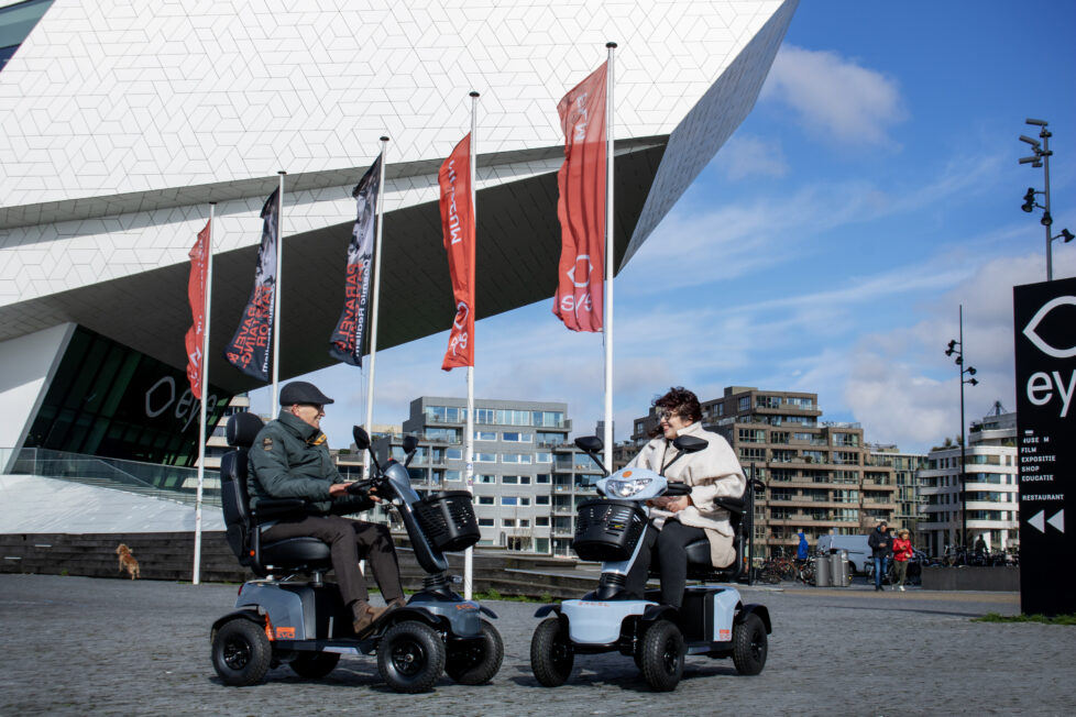 scootmobiel met lithium accu