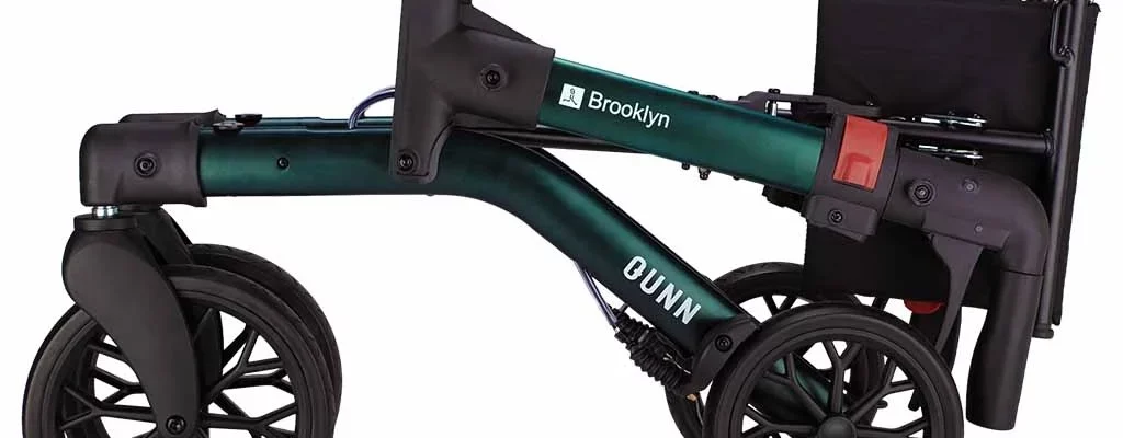 rollator dubbel opvouwbaar grote wielen