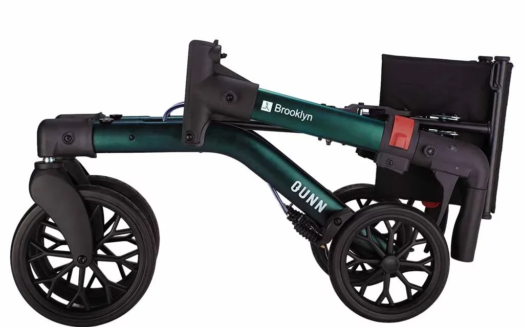 rollator dubbel opvouwbaar grote wielen