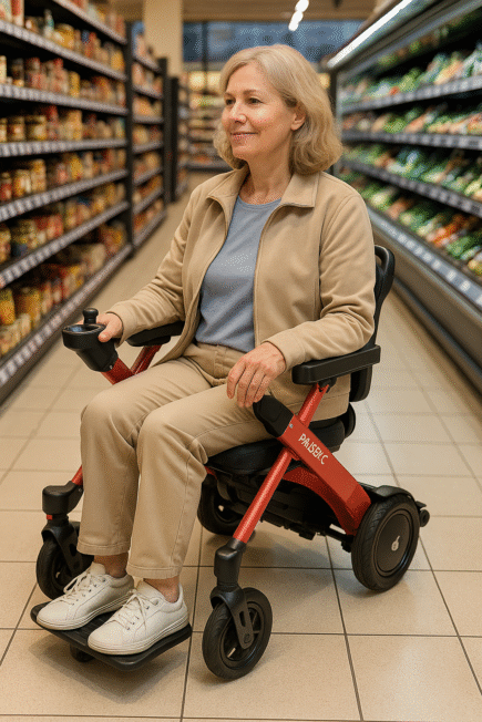 3 in 1 elektrische rolstoel