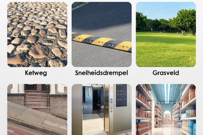 elektrische rolstoel voor op zandpaden