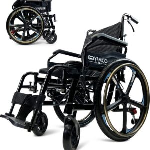 rolstoel met grote wielen