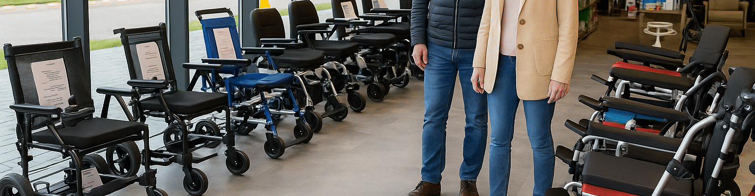 elektrische rolstoel showroom totale Zorgwinkel