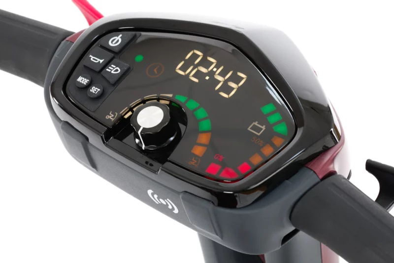 digitaal display connex scootmobiel