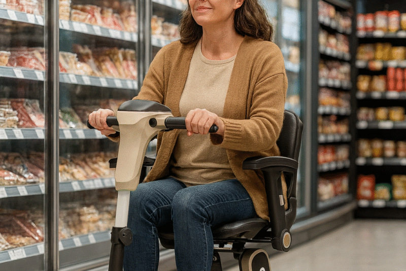 connex automatische opvouwbare scootmobiel